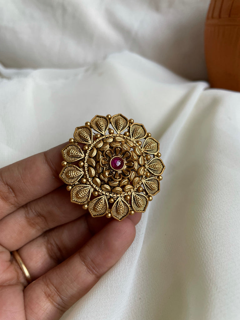 Vintage Multi Gemstone Harlequin Flower Cluster Ring – Boylerpf